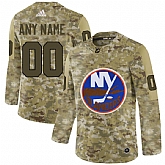 New York Islanders Camo Men's Customized Adidas Jersey